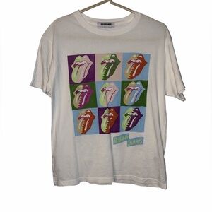 Daydreamer Rolling Stones 9 Licks Boyfriend Tee a Size XS New